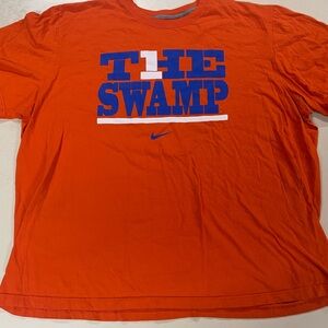 Nike Men's Short Sleeve T Shirtsize 3XL Florida Gators The Swamp Orange Logo